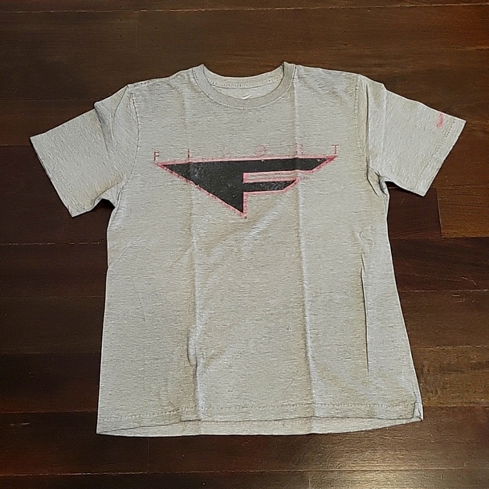 MEN'S NIKE FLIGHT GREY T SHIRT SIZE LARGE